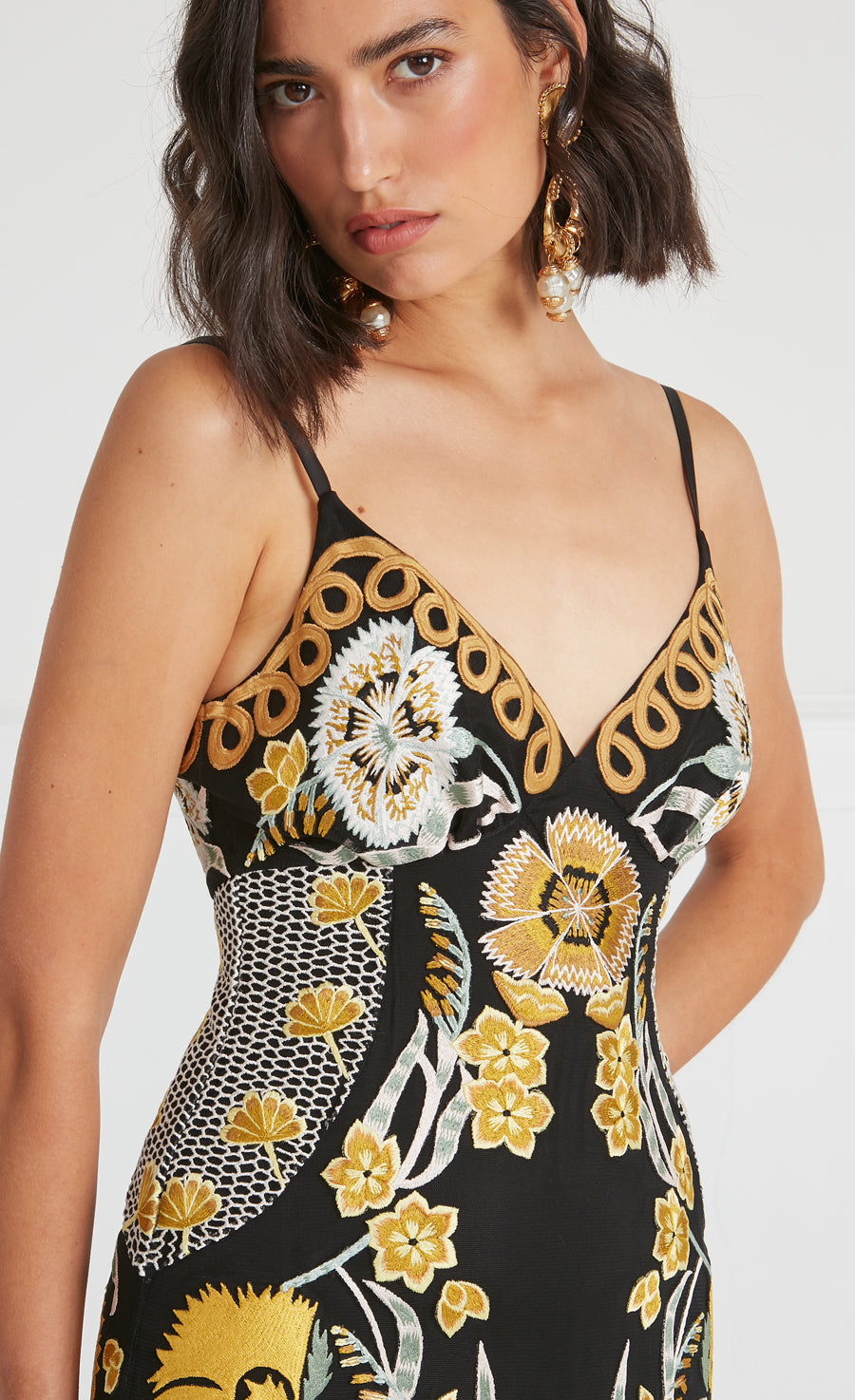 Remi Strappy Dress - Black