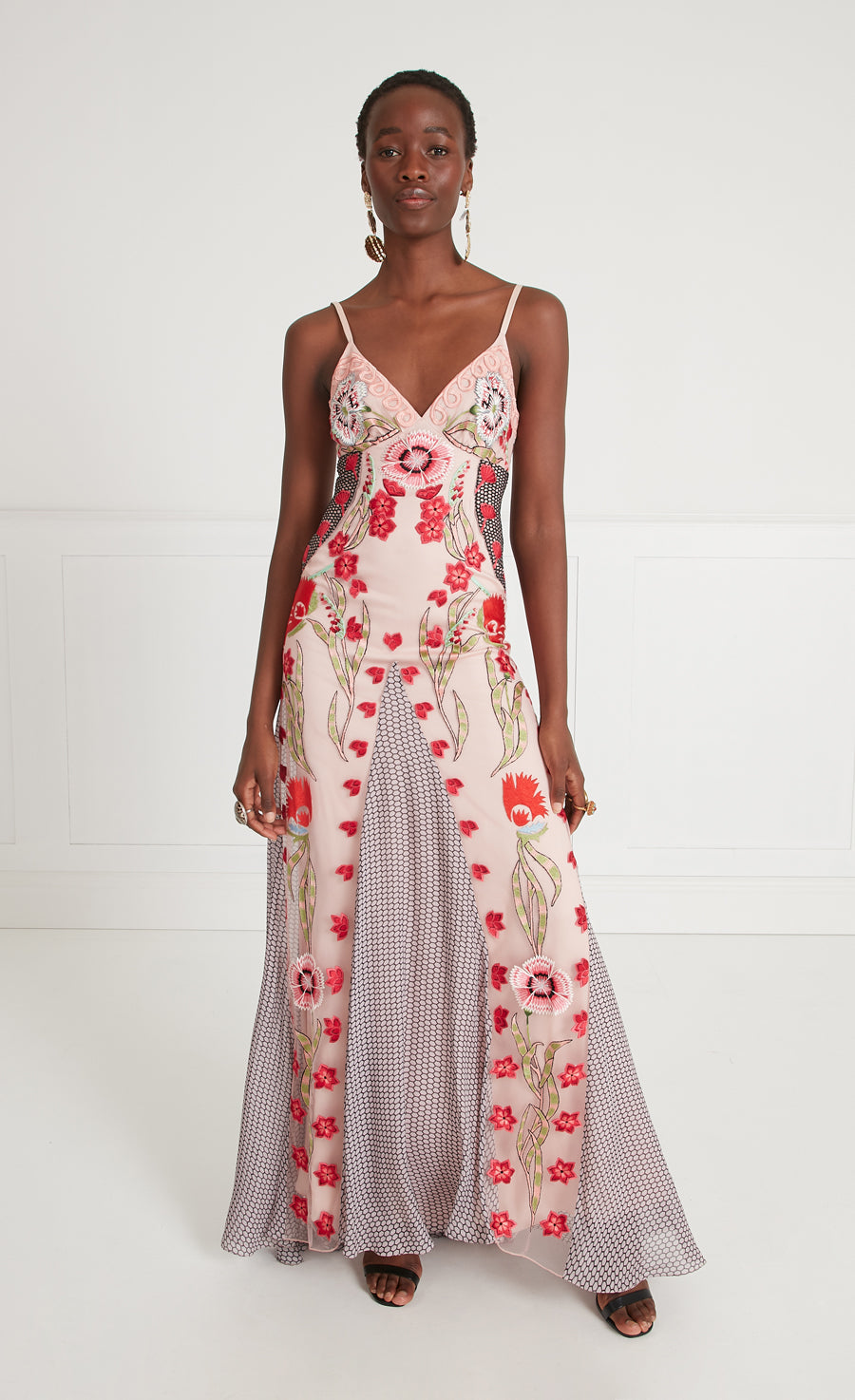 Remi Strappy Dress - Blush
