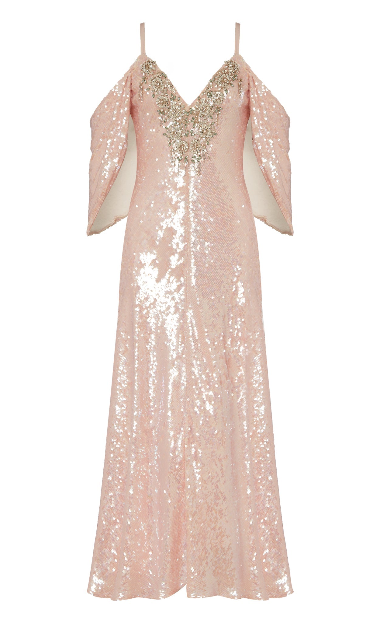 Salma Strappy Dress - Pink