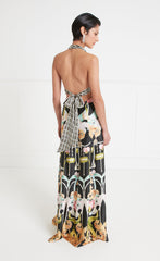 Akira Halterneck Dress - Black