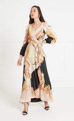 Akira Wrap Dress - Black