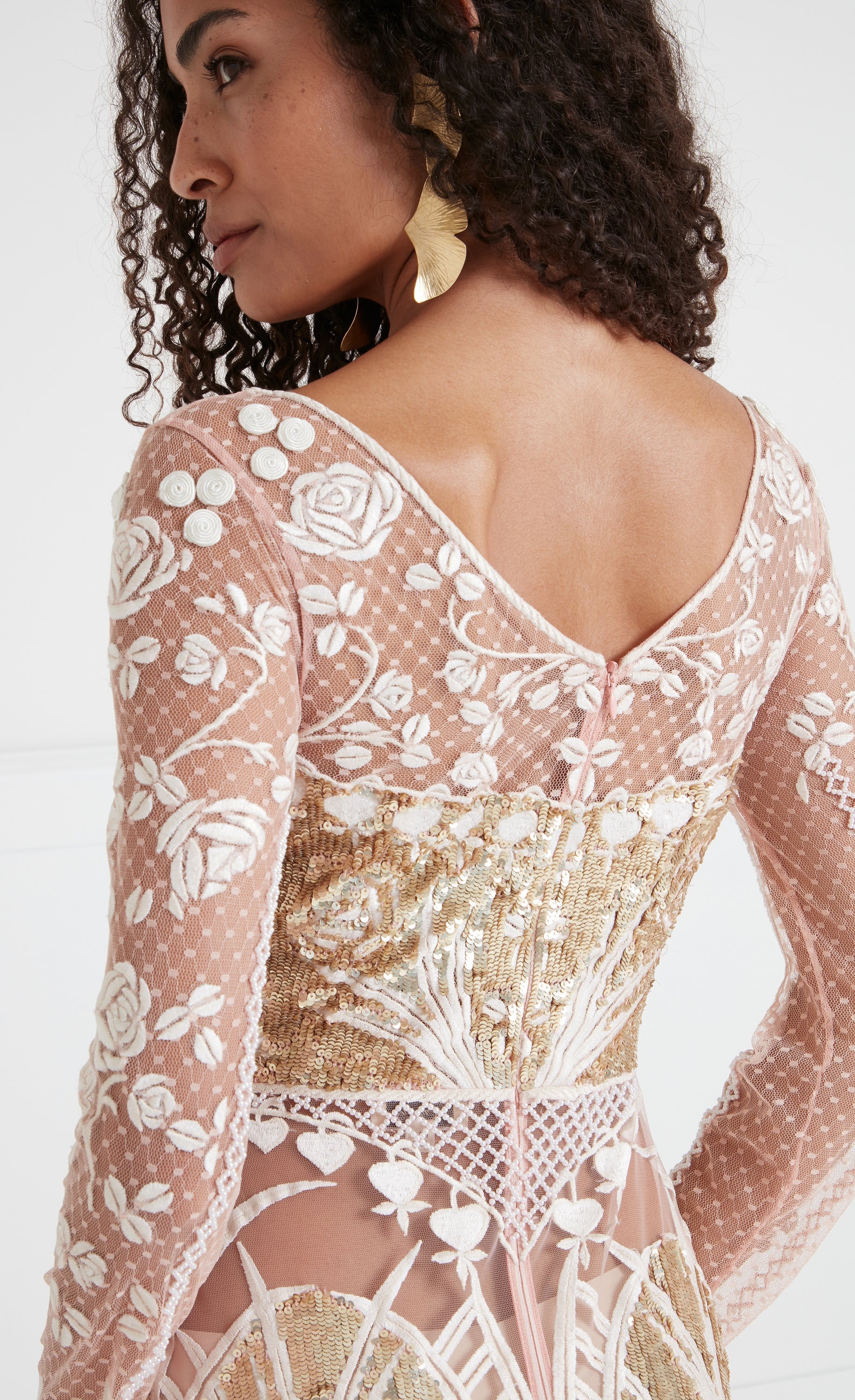 Gigi Dress - Rosewater