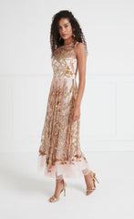 Inez Cocktail Dress - Oyster
