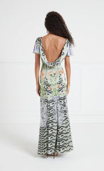 Cleo Gown - Silt Green