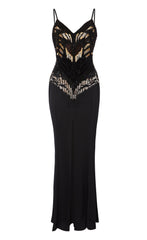 Atlas Strappy Dress - Black