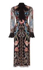 Bilbao Tie Dress - Black