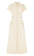 Castell Dress - Sandy Cream