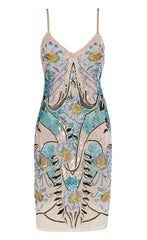 Gracia Mini Dress - Rosewater