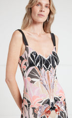 Alani Ruffle Dress - Pink