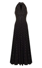 Loretta Halter Dress - Black