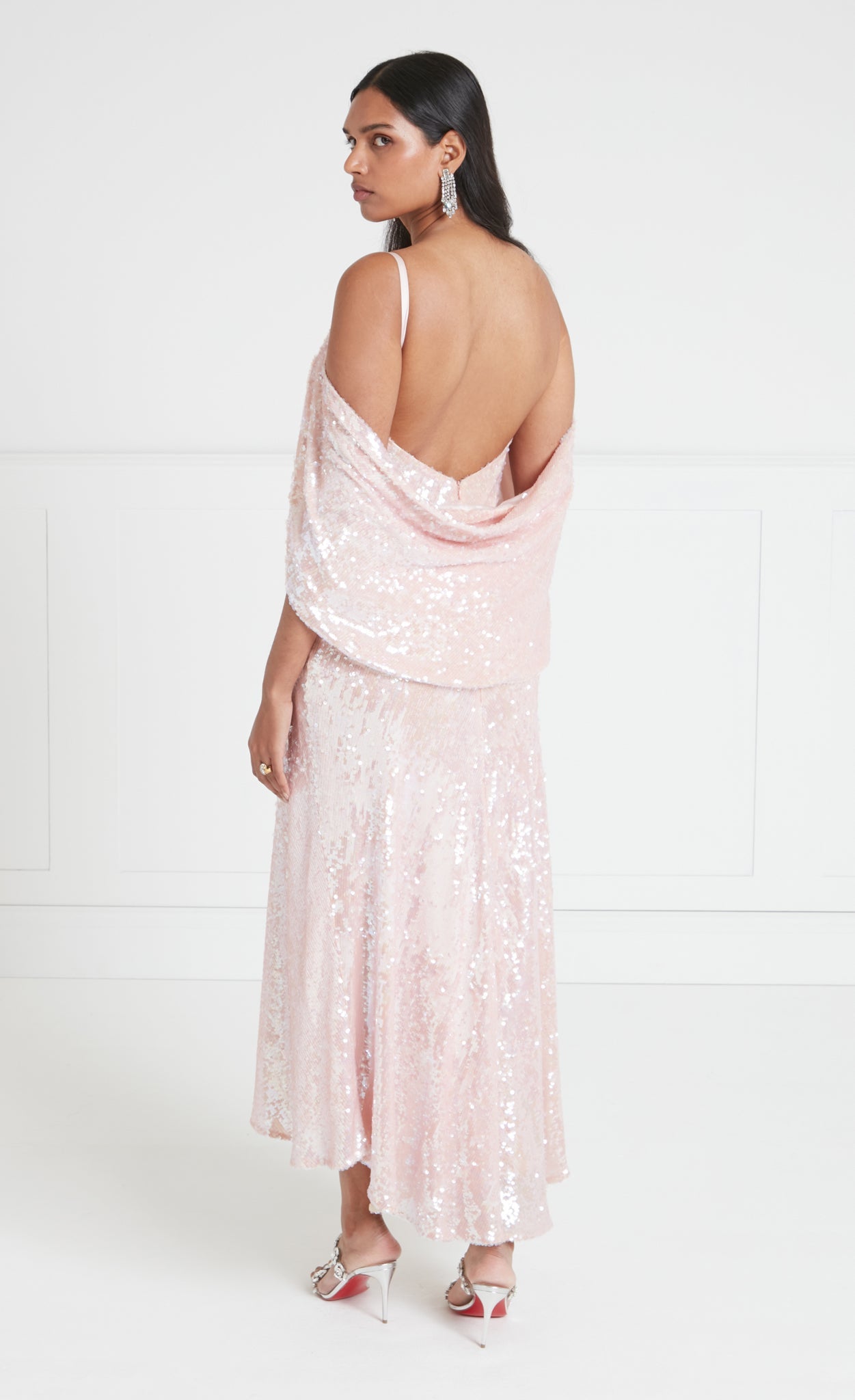 Salma Strappy Dress - Pink