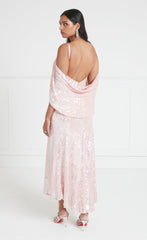 Salma Strappy Dress - Pink