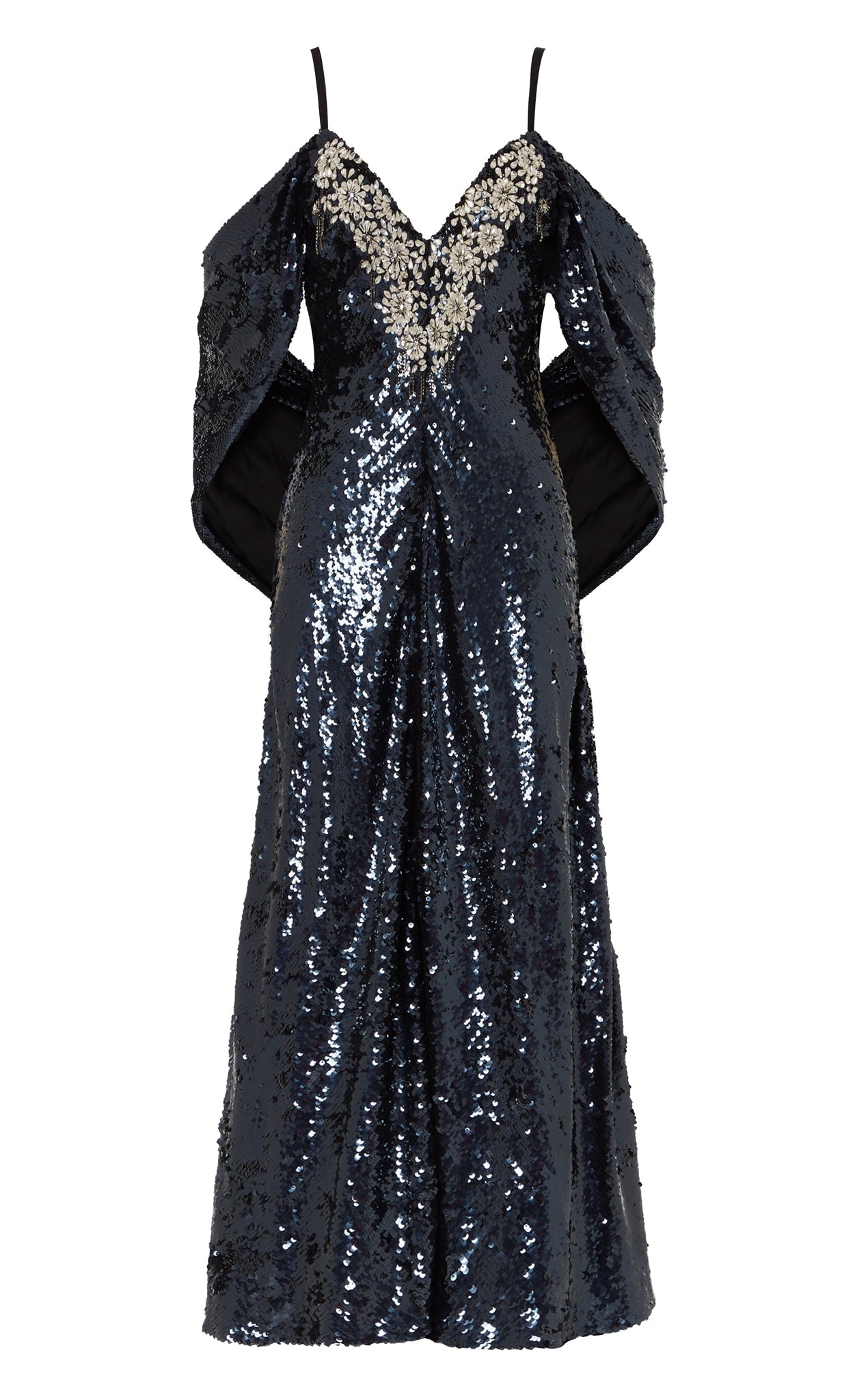 Salma Strappy Dress - Midnight