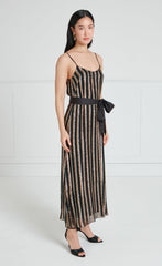 Selena Slip Dress - Black