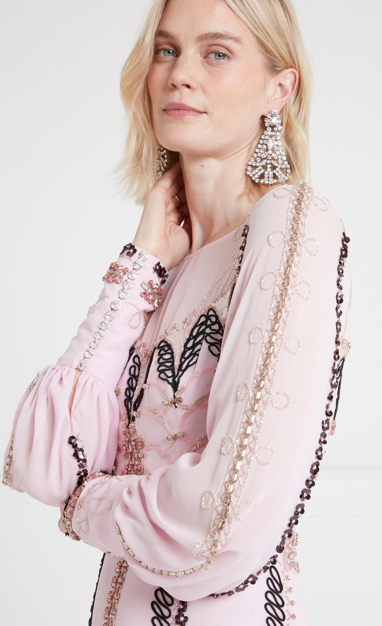 Sofia Gown - Powder Pink