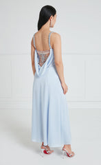 Sofia Strappy Dress - Powder Blue