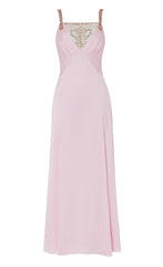 Sofia Strappy Dress - Powder Pink