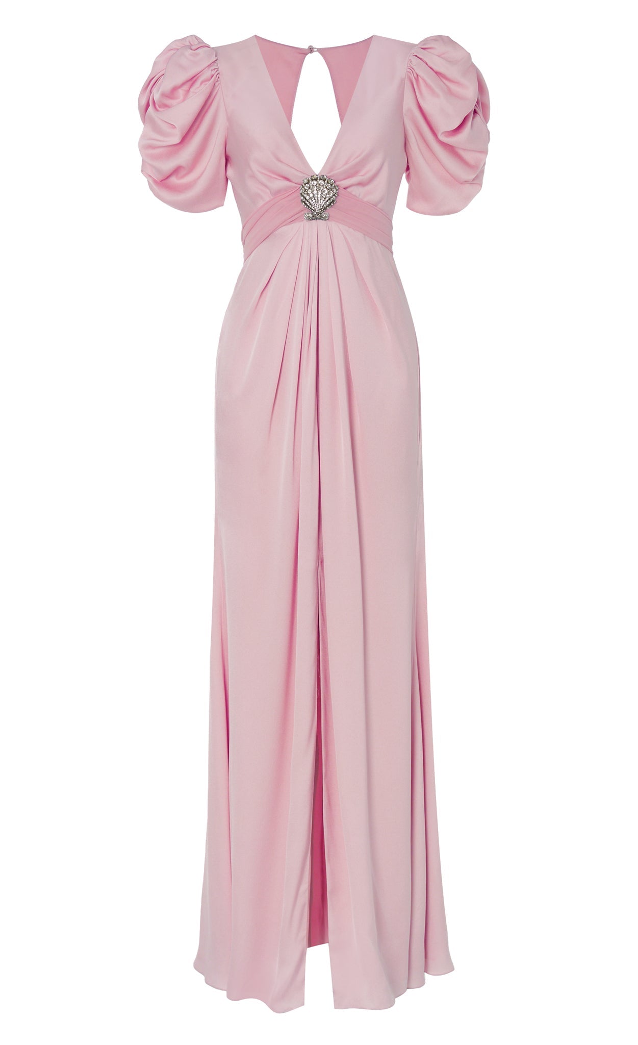 Sofia Sleeved Dress - Powder Pink